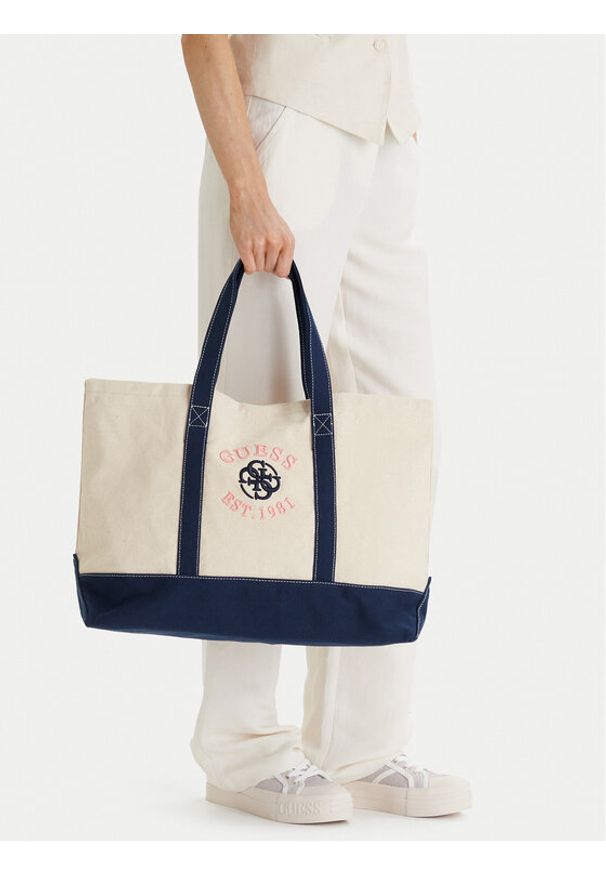 Guess Torebka V6RZ04 WL000 Beżowy. Kolor: beżowy