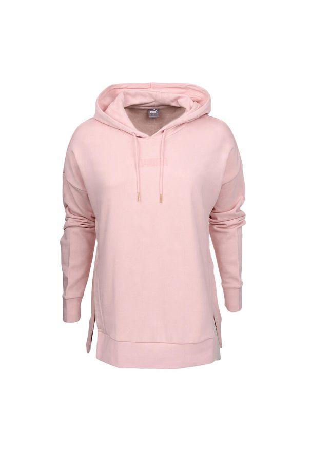 Puma - Damska Bluza Z Kapturem Her TR. Typ kołnierza: kaptur. Kolor: różowy