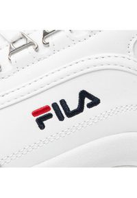 Fila Sneakersy Strada Low Teens FFT0009.10004 Biały. Kolor: biały. Materiał: skóra #4