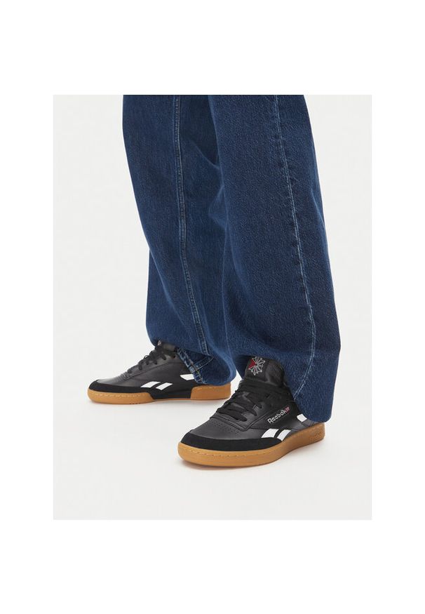 Sneakersy Reebok. Kolor: czarny. Model: Reebok Club