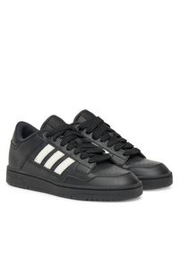 Adidas - adidas Sneakersy Rapid Court Low J JQ1729 Czarny. Kolor: czarny. Materiał: skóra #5
