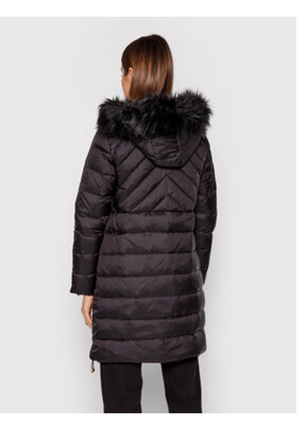 Liu Jo Płaszcz przejściowy WF1065 T4573 Czarny Regular Fit. Kolor: czarny. Materiał: syntetyk