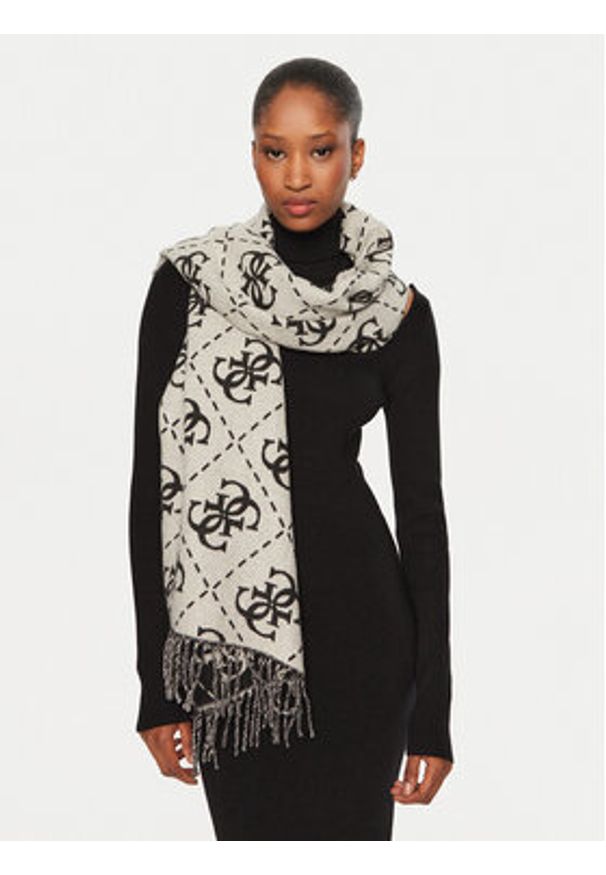 Guess Szal AW5217 VIS03 Czarny. Kolor: czarny. Materiał: materiał