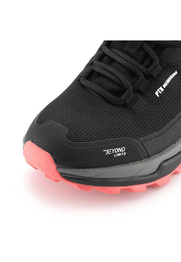 ALPINE PRO - Niskie buty terenowe wodoodporne damskie Alpine Pro Qede 2. Kolor: wielokolorowy, czarny, czerwony. Styl: sportowy