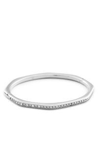 Swarovski Bransoletka bangle Dextera 5725222 Srebrny. Materiał: metalowe. Kolor: srebrny