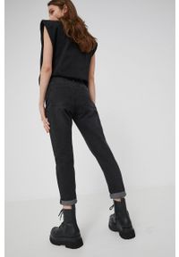 Answear Lab jeansy damskie medium waist. Kolor: czarny. Styl: wakacyjny #4