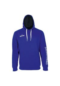 SPALDING - Bluza Spalding Team II. Kolor: niebieski. Materiał: bawełna. Sport: koszykówka #1