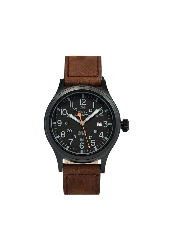 Zegarek Timex. Kolor: brązowy