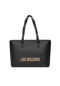 Love Moschino - LOVE MOSCHINO Torebka JC4190PP1IKD0000 Czarny. Kolor: czarny. Materiał: skórzane #1