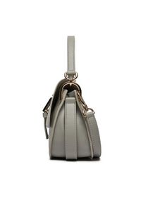 Furla Torebka Flow Mini Top Handle WB01032-BX2045-3291S-1007 Szary. Kolor: szary. Materiał: skórzane