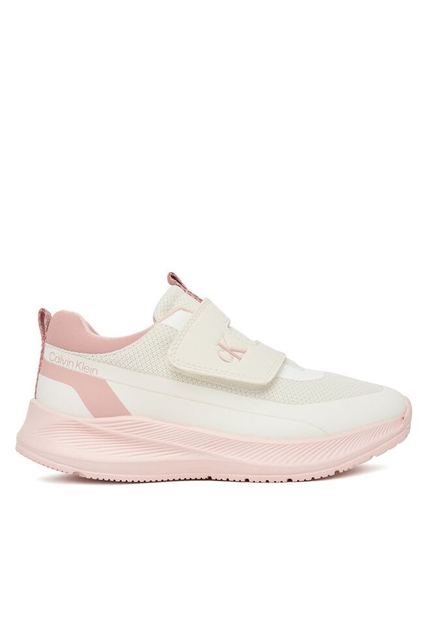 Sneakersy Calvin Klein. Kolor: biały