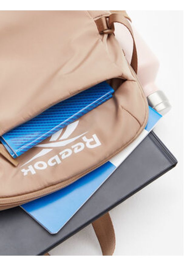 Reebok Plecak RBK-040-CCC-05 Beżowy. Kolor: beżowy. Materiał: materiał