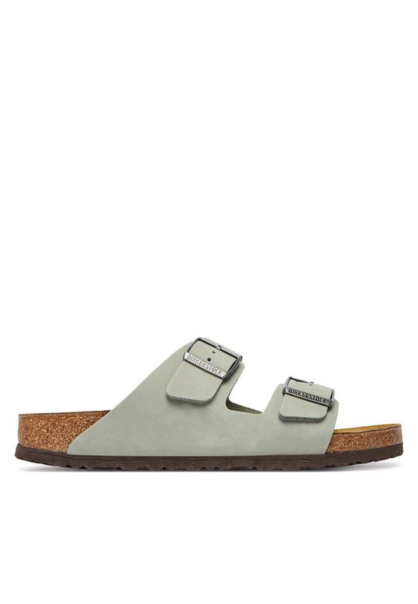 Klapki Birkenstock. Kolor: zielony