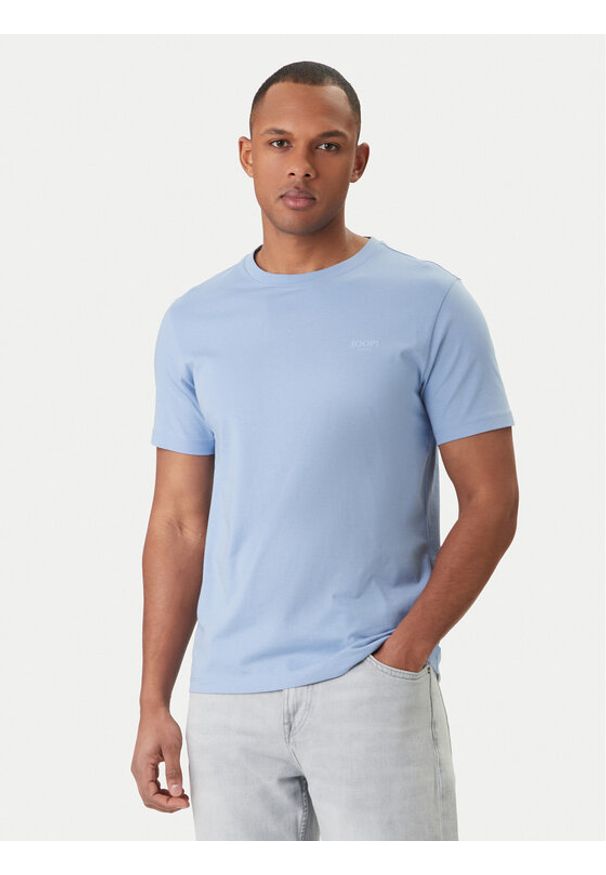 JOOP! Jeans T-Shirt Alphis 30045926 Błękitny Modern Fit. Kolor: niebieski. Materiał: bawełna