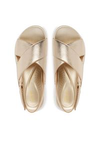 Clarks Sandały DashLite Wish 26185882 Złoty. Kolor: złoty. Materiał: skóra #6