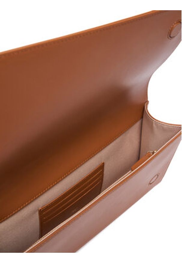 Elisabetta Franchi Torebka BS-99A-61E2-V350 Brązowy. Kolor: brązowy. Materiał: skórzane