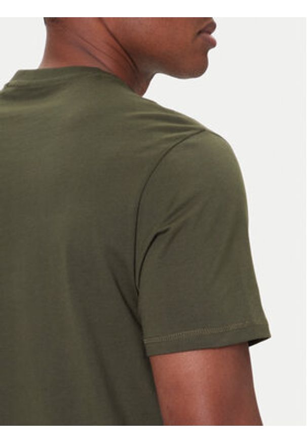Guess T-Shirt M5BI09 K8FQ4 Zielony Regular Fit. Kolor: zielony. Materiał: bawełna