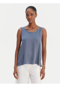 Marella Bluzka Nembi 2615161011 Granatowy Regular Fit. Kolor: niebieski. Materiał: wiskoza #1