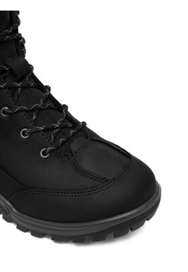 ecco - ECCO Śniegowce Xpedition 81142402001 Czarny. Kolor: czarny. Materiał: nubuk, skóra