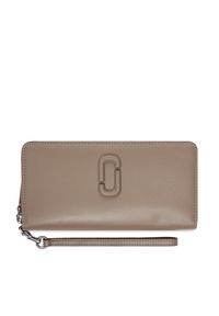 MARC JACOBS - Portfel damski Marc Jacobs. Kolor: szary