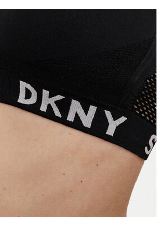DKNY Sport Biustonosz top DP8T5945 Czarny. Kolor: czarny. Materiał: syntetyk