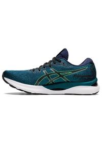 Buty Asics Gel Nimbus 24 1011B359-301 zielone. Kolor: zielony. Szerokość cholewki: normalna. Wzór: gładki. Sport: bieganie, fitness #3