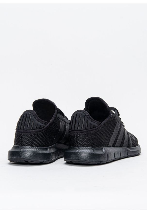 Buty sportowe dziecięce Adidas Swift Run X J (FY2153). Okazja: na co dzień. Kolor: czarny. Materiał: zamsz. Szerokość cholewki: normalna. Wzór: aplikacja. Sezon: lato. Sport: bieganie