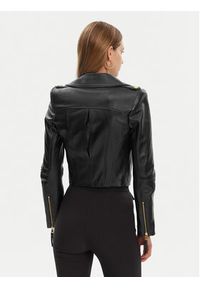 Elisabetta Franchi Kurtka skórzana GD-47Z-51E2-V1200 Czarny Regular Fit. Kolor: czarny. Materiał: skóra #5