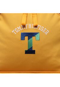 TOMMY HILFIGER - Tommy Hilfiger Plecak Colorful Yarsity Bacpack AU0AU01721 Pomarańczowy. Kolor: pomarańczowy. Materiał: materiał