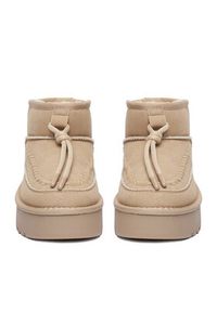 Roxy Śniegowce CEO-HDR2503-2 Beżowy. Kolor: beżowy. Materiał: materiał #2