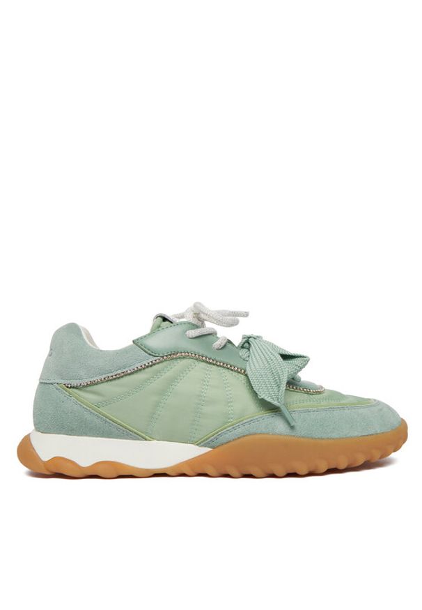 Pinko - PINKO Sneakersy Gea 02 SS0179 P076 Zielony. Kolor: zielony. Materiał: materiał