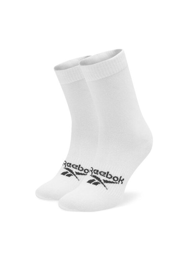 Reebok Skarpety Wysokie Męskie Act Fo Mid Crew Sock GI0075 Biały. Kolor: biały. Materiał: materiał