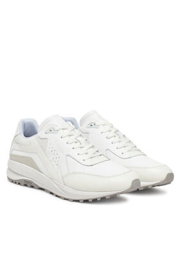 Bogner Sneakersy Golf 12522725 Biały. Kolor: biały. Materiał: skóra. Sport: golf