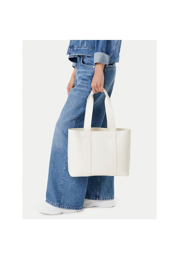 Hugo - Torebka HUGO. Kolor: biały