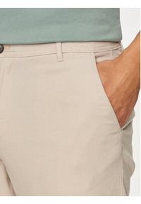 Selected Homme Chinosy Slh175-Slim 16094023 Beżowy Slim Fit. Kolor: beżowy. Materiał: bawełna #5