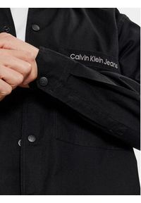 Calvin Klein Jeans Koszula Relaxed Shirt J30J324612 Czarny Relaxed Fit. Kolor: czarny. Materiał: bawełna #2
