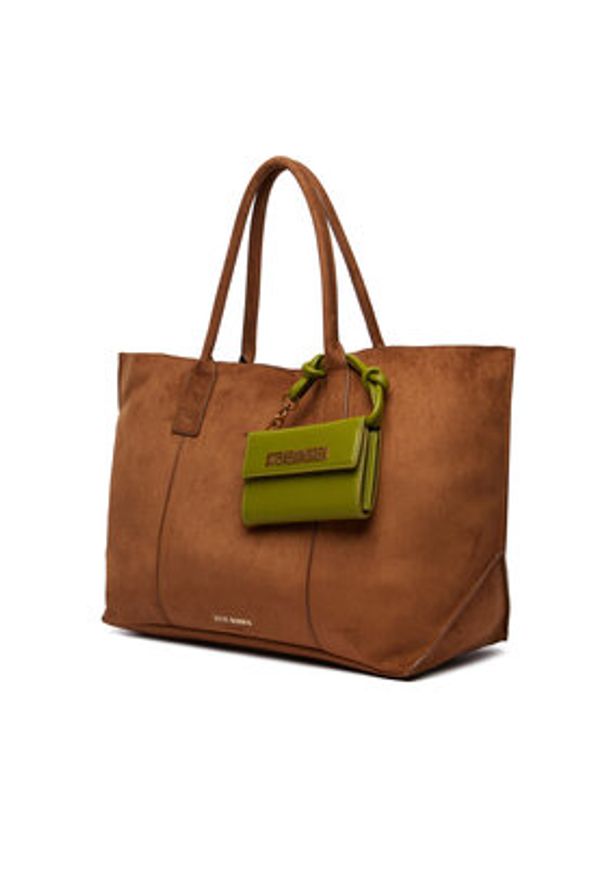Steve Madden Torebka Bantonia 13002291 Brązowy. Kolor: brązowy. Materiał: skórzane
