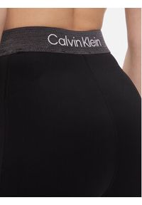 Calvin Klein Performance Legginsy 00GWF3L621 Czarny Slim Fit. Kolor: czarny. Materiał: syntetyk