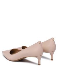 MICHAEL Michael Kors Czółenka Alina Flex 40R3ALMP1L Beżowy. Kolor: beżowy. Materiał: skóra #4