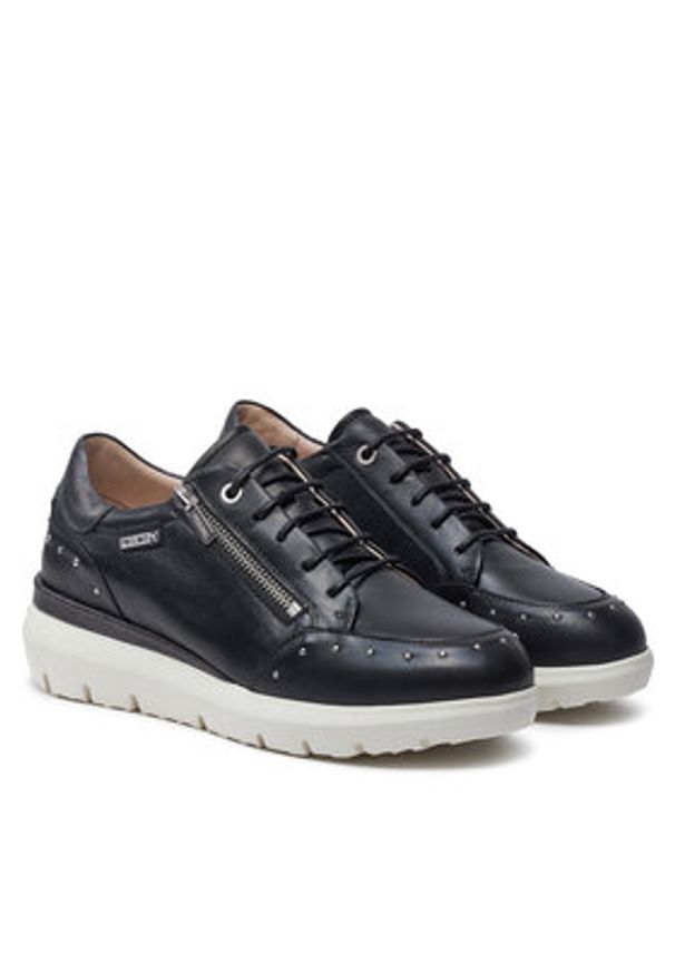 Pikolinos Sneakersy Rueda W2A-6596C1 Czarny. Kolor: czarny. Materiał: skóra