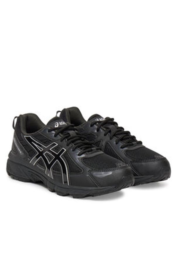 Asics Sneakersy Gel-Venture 6 Gs 1204A162 Czarny. Kolor: czarny. Materiał: materiał