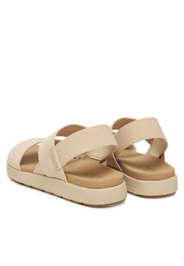 keen - Keen Sandały Elle Backstrap 1031704 Beżowy jasny. Kolor: beżowy. Materiał: materiał