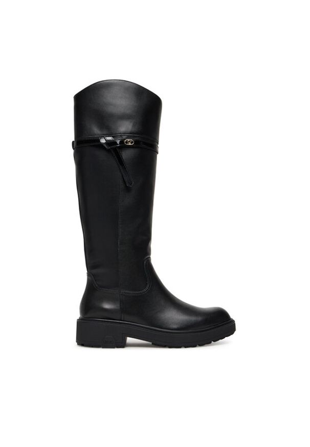 Liu Jo Kozaki London 04 SF5031 P0102 Czarny. Kolor: czarny. Materiał: skóra