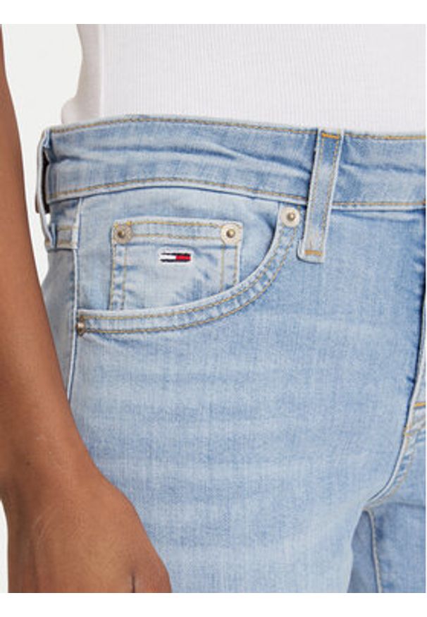 Tommy Jeans Jeansy Spohie DW0DW20649 Niebieski Skinny Fit. Kolor: niebieski