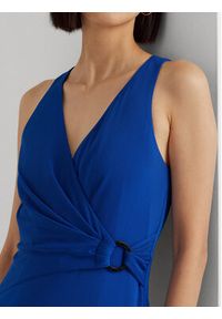 Lauren Ralph Lauren Sukienka wieczorowa 253903052001 Niebieski Slim Fit. Kolor: niebieski. Styl: wizytowy #5