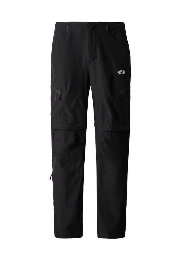 Spodnie turystyczne męskie The North Face M Exploration Conv Reg Tapered Pant. Kolor: wielokolorowy, czarny, szary