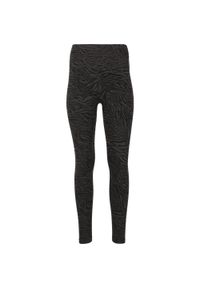 Damskie legginsy Athlecia Anana. Kolor: czarny, brązowy, wielokolorowy. Sport: fitness