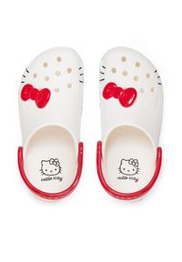 Crocs Klapki Hello Kitty Iam Classic Clog 209438 Biały. Kolor: biały. Wzór: motyw z bajki