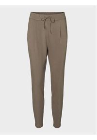 Vero Moda Spodnie materiałowe Eva 10197909 Brązowy Loose Fit. Kolor: brązowy. Materiał: syntetyk #6