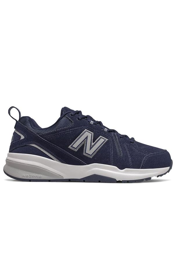 Buty New Balance MX608UN5 - granatowe. Okazja: na co dzień. Zapięcie: sznurówki. Kolor: niebieski. Materiał: skóra, syntetyk, materiał. Szerokość cholewki: normalna